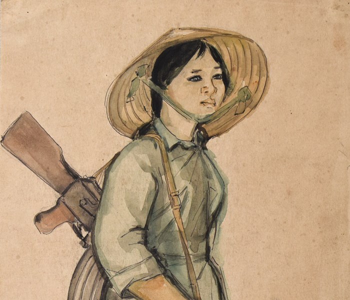 Kháng chiến qua những nét ký họa - Anh 1