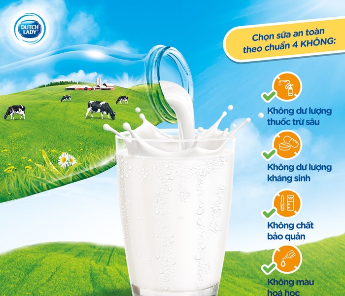 CHỌN SỮA TƯƠI CHUẨN CỦA HÀ LAN - Anh 2
