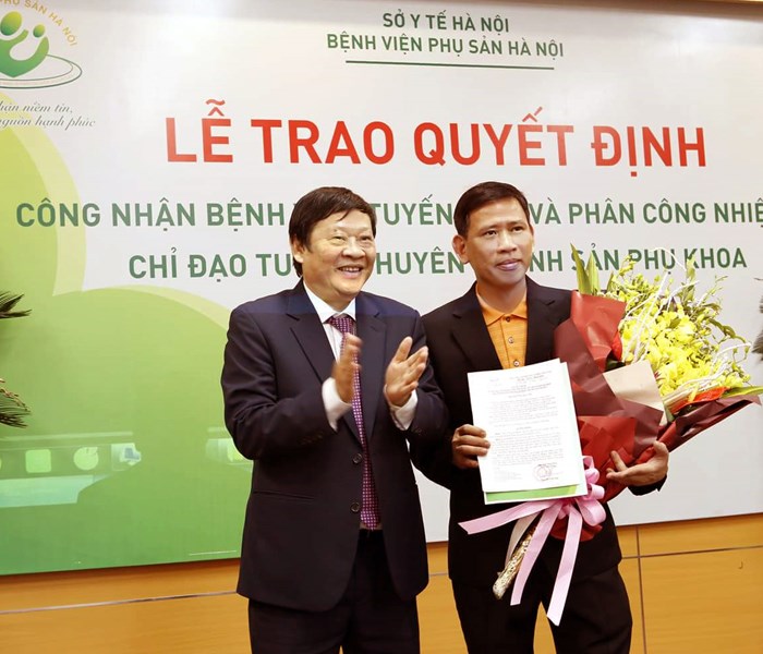 Bệnh viện Phụ sản Hà Nội được trao thêm trọng trách mới - Anh 1
