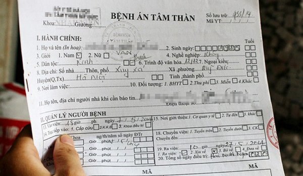 Cán bộ Bệnh viện tâm thần: Làm giả hồ sơ bệnh án tâm thần để đối tượng giang hồ thoát tội - Anh 1
