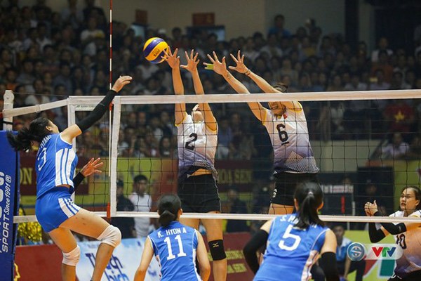 ĐT bóng chuyền nữ Việt Nam lần thứ 5 vô địch VTV Cup - Anh 1