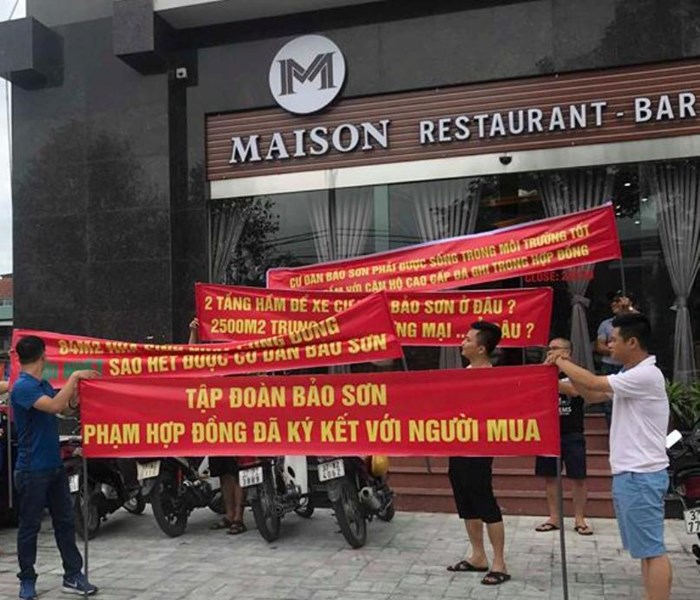 Nghệ An: Hàng loạt cư dân chung cư phản đối chủ đầu tư chung cư vi phạm hợp đồng - Anh 3