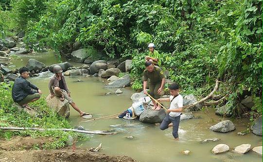 TT- Huế: Đi đánh cá ở suối, một người đàn ông tử vong bất thường - Anh 1