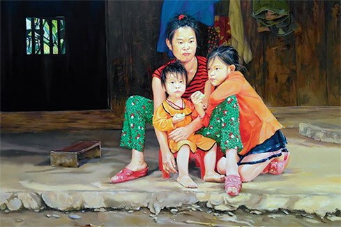 Hội họa hiện thực: Đi tìm sự khác biệt - Anh 1