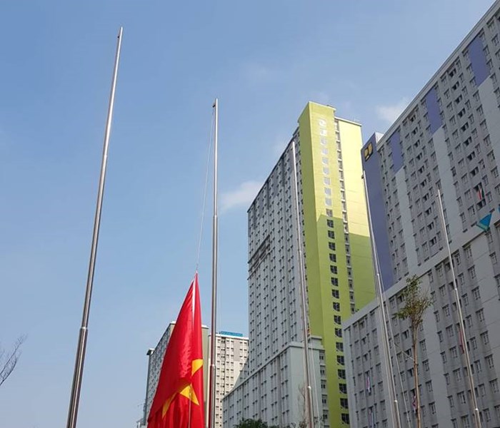Lễ thượng cờ Đoàn Thể thao Việt Nam tại Asian Games 18 - Anh 4