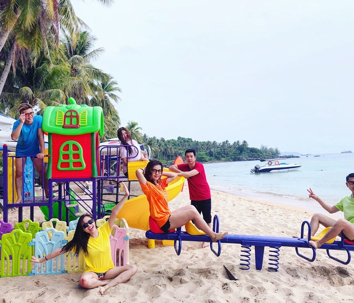 Về Nam Phú Quốc mùa thu, săn hoàng hôn đỏ và cầu vồng trong mưa - Anh 4