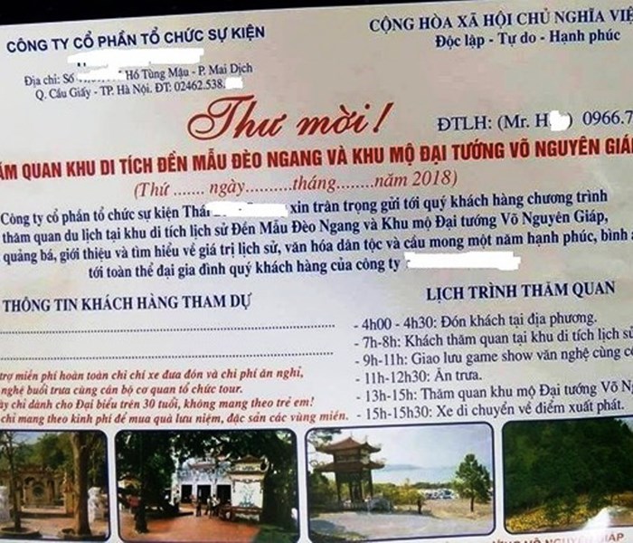 Cảnh giác với chiêu trò du lịch “miễn phí” - Anh 1