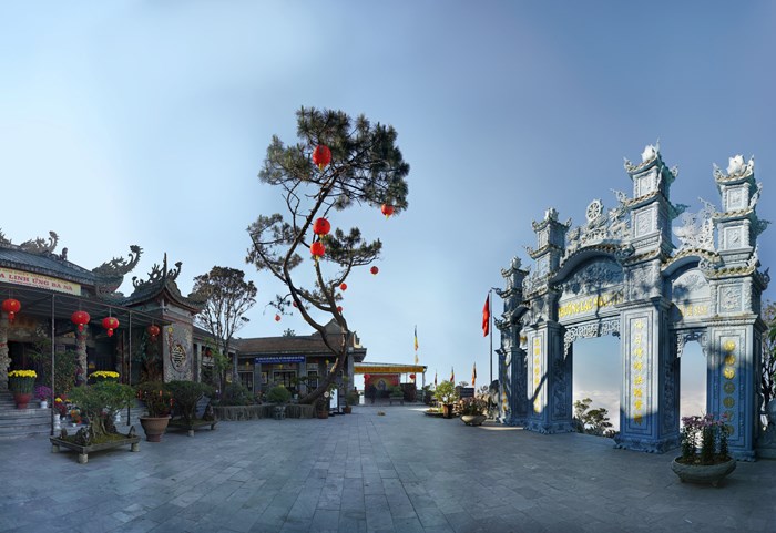 Kien truc chua Viet duoc tai hien nhu the nao trong cac Sun World? - Anh 2