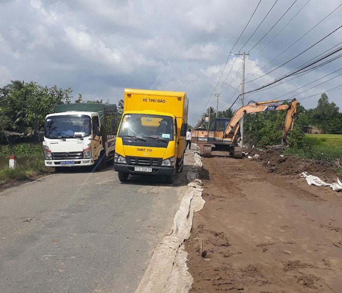 Kiên Giang có 151 hộ dân hiến đất mở rộng mặt đường, kiềm chế tai nạn giao thông - Anh 2