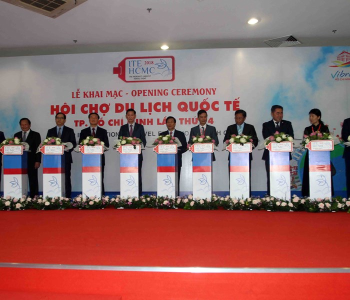 Khai mạc Hội chợ Du lịch quốc tế TP.HCM 2018 - Anh 2