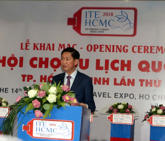 Khai mạc Hội chợ Du lịch quốc tế TP.HCM 2018 - Anh 1