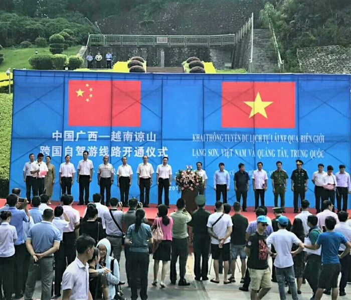 Khai thông tuyến du lịch tự lái xe qua biên giới Lạng Sơn (Việt Nam) - Quảng Tây (Trung Quốc) - Anh 1