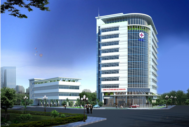 Mặt bằng cho thuê tại tòa nhà 11 Lý Thánh Tôn- Nha Trang - Anh 1