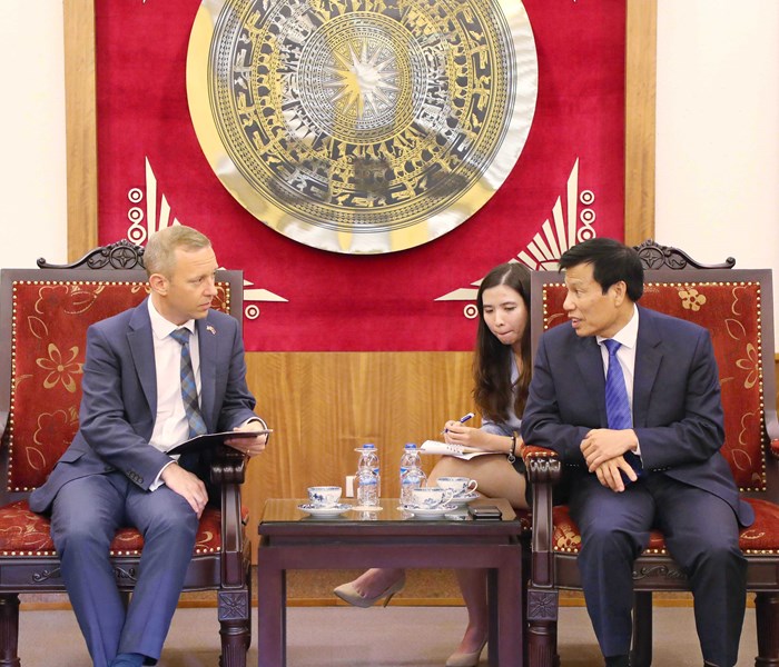 Bộ trưởng Nguyễn Ngọc Thiện: “Mong có nhiều dự án hợp tác văn hóa giữa Việt Nam- Vương quốc Anh” - Anh 2