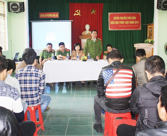 Giữ vững “4 an” nhờ Khu dân cư không tội phạm - Anh 1