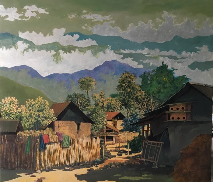 Triển lãm mỹ thuật “Phía cuối con đường” - Anh 1