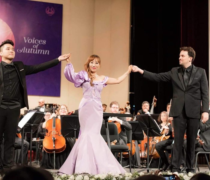 Người yêu nhạc Hà Nội tận hưởng “Tiếng Thu” với Sumi Jo và Dàn nhạc Giao hưởng Mặt Trời - Anh 6