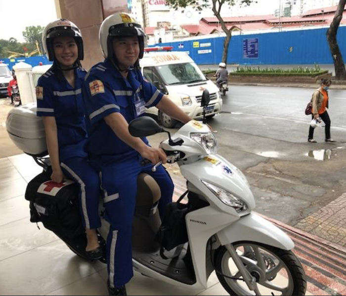 Mô hình xe cứu thương hai bánh: Liệu có được ưu tiên khi làm nhiệm vụ? - Anh 2