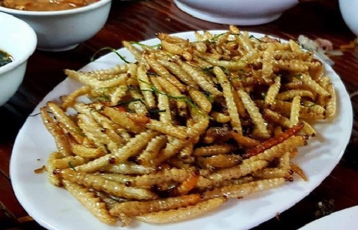 Ấu trùng giá 4 triệu đồng/kg vẫn hút khách - Anh 10