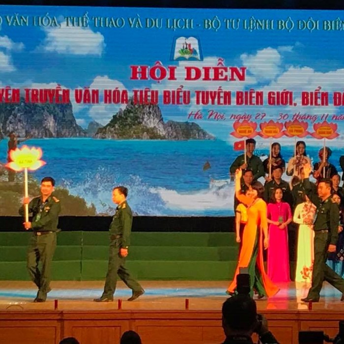Khai mạc Hội diễn Đội tuyên truyền văn hóa tiêu biểu tuyến biên giới, biển đảo - Anh 2