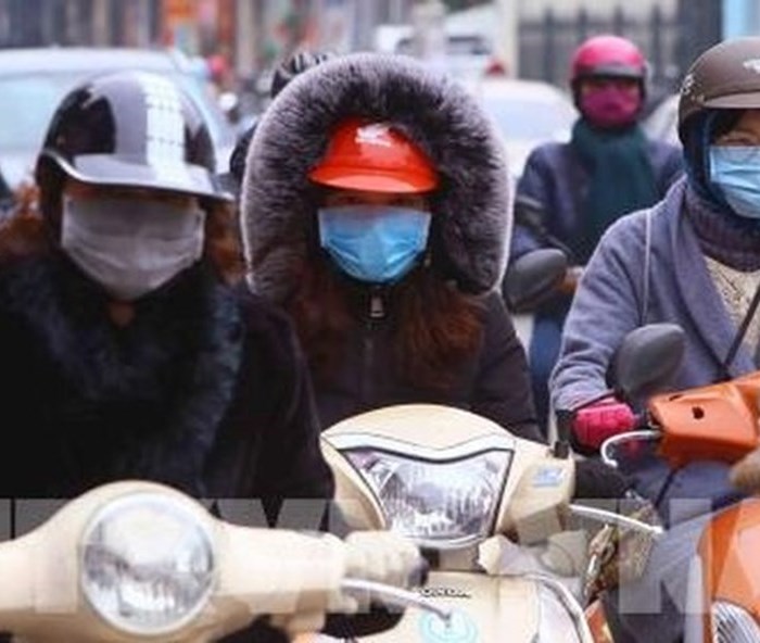 Từ đêm mai, không khí lạnh tràn về khiến nhiệt độ Bắc Bộ giảm cực sâu - Anh 1