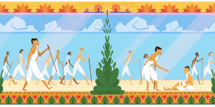Baba Amte là ai mà được Google kỉ niệm ngày sinh nhật trên Doodle - Anh 4