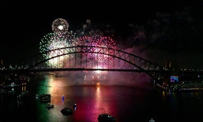 Man nhan man ban phao hoa ki luc don nam moi 2019 tai Sydney - Anh 1
