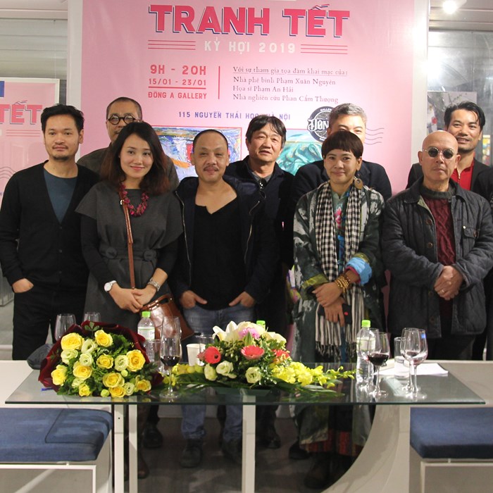 Ngắm tranh Tết Kỷ Hợi của các họa sĩ đương đại - Anh 3