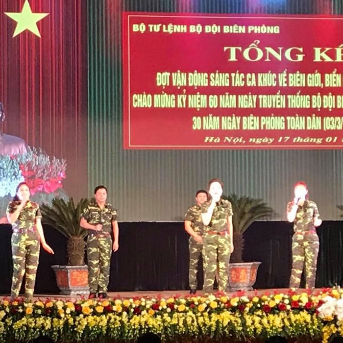 24 ca khúc đoạt giải sáng tác về đề tài biên giới, biển, đảo và bộ đội biên phòng - Anh 3
