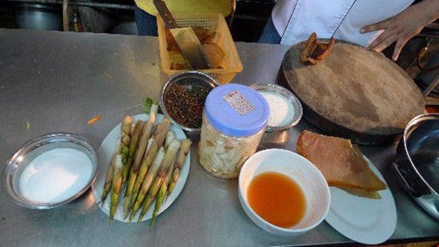 Lạ miệng món nộm da trâu của đồng bào dân tộc Thái - Anh 2