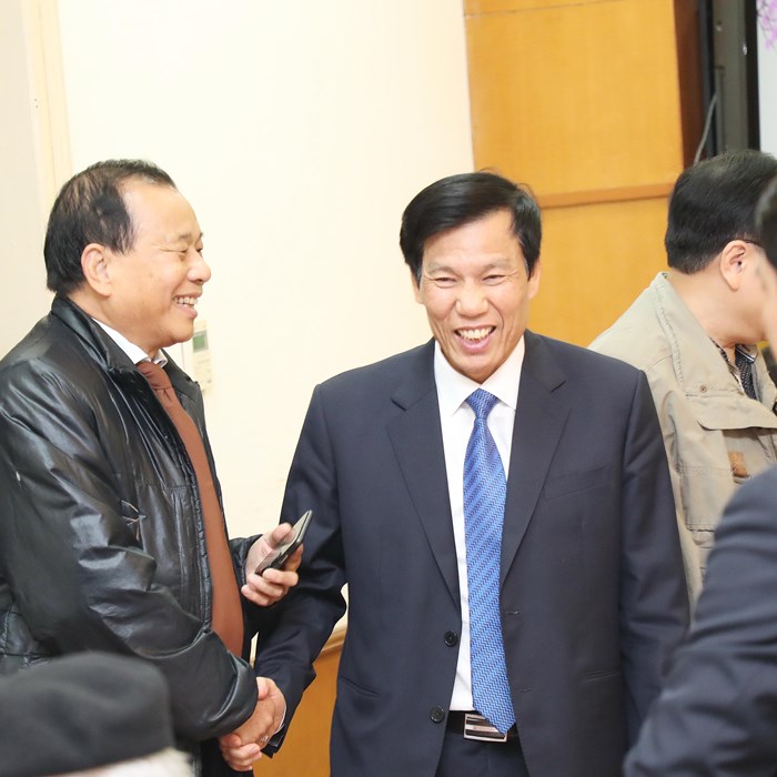 Bộ VHTTDL gặp mặt và chúc Tết nguyên lãnh đạo ngành VHTTDL - Anh 3