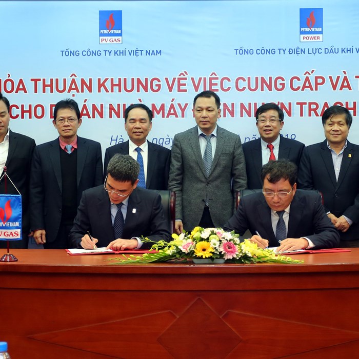 PVGAS và PVPower: Ký kết thỏa thuận cung cấp và tiêu thụ LNG cho Nhà máy điện Nhơn Trạch 3 & 4 - Anh 1
