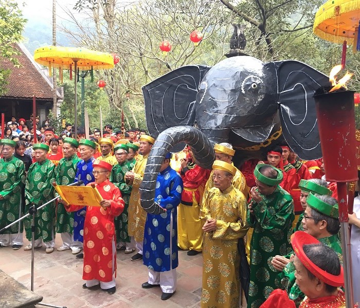 Hội Gióng 2019: Không còn lộn xộn vì tranh cướp - Anh 3