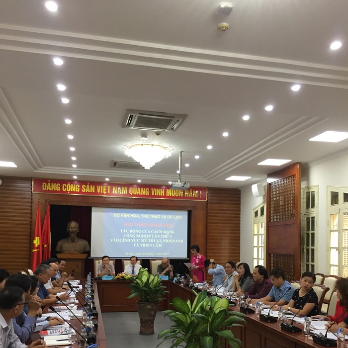 Mỹ thuật, nhiếp ảnh và triển lãm trong thời đại 4.0 - Anh 2