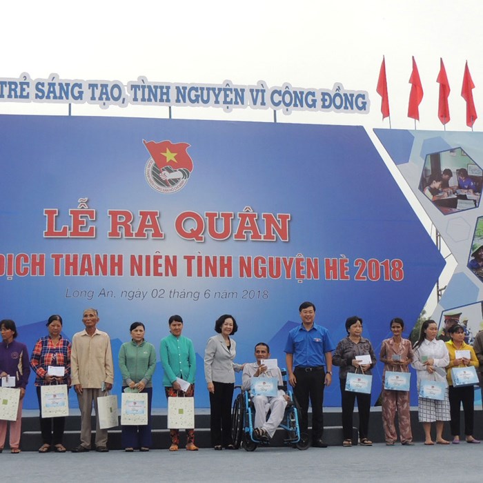 Ra quân Chiến dịch Thanh niên tình nguyện hè 2018 - Anh 2