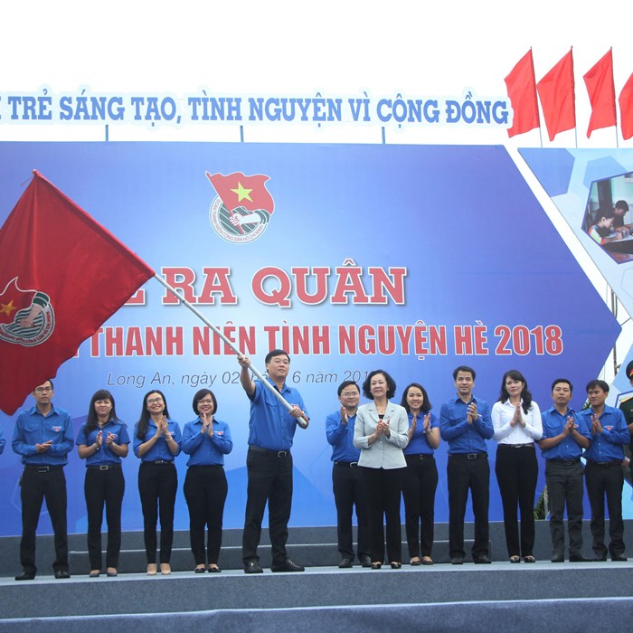 Ra quân Chiến dịch Thanh niên tình nguyện hè 2018 - Anh 3