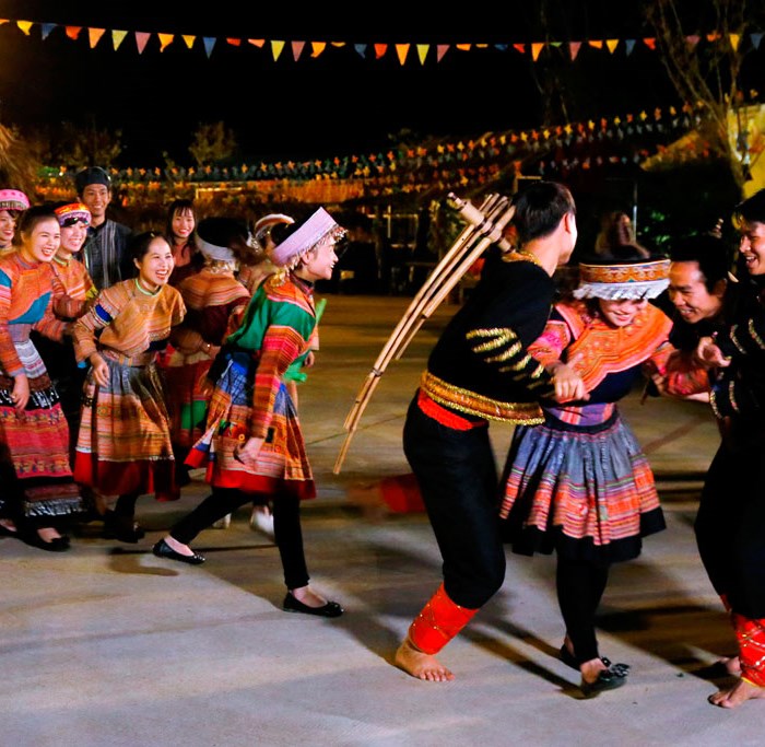 Thung lũng Mường Hoa đẹp như tranh trong mùa lúa chín - Anh 8