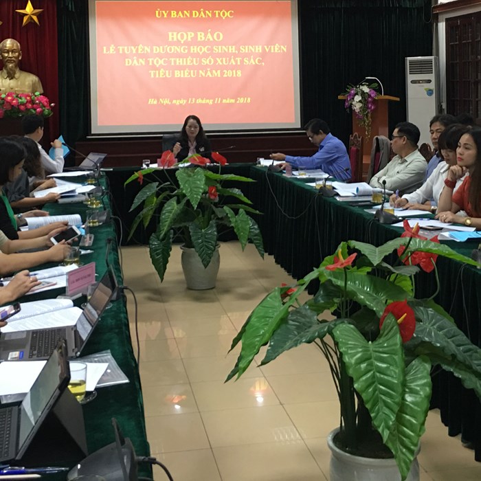 Tuyên dương 166 học sinh, sinh viên dân tộc thiểu số xuất sắc năm 2018 - Anh 1