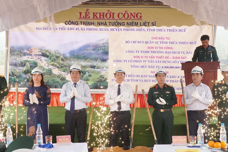 Xây dựng Nhà tưởng niệm các liệt sĩ hi sinh khi cứu hộ thủy điện Rào Trăng 3 - Anh 1