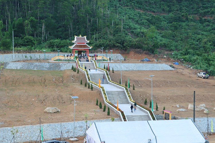 Khánh thành Nhà tưởng niệm các liệt sĩ đã hy sinh tại thuỷ điện Rào Trăng 3 - Anh 1