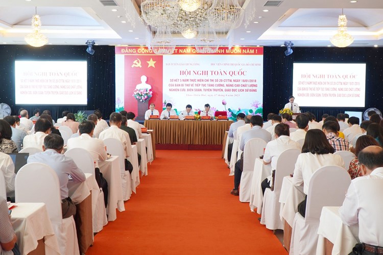 Nâng cao chất lượng nghiên cứu, biên soạn, tuyên truyền, giáo dục lịch sử Đảng - Anh 5