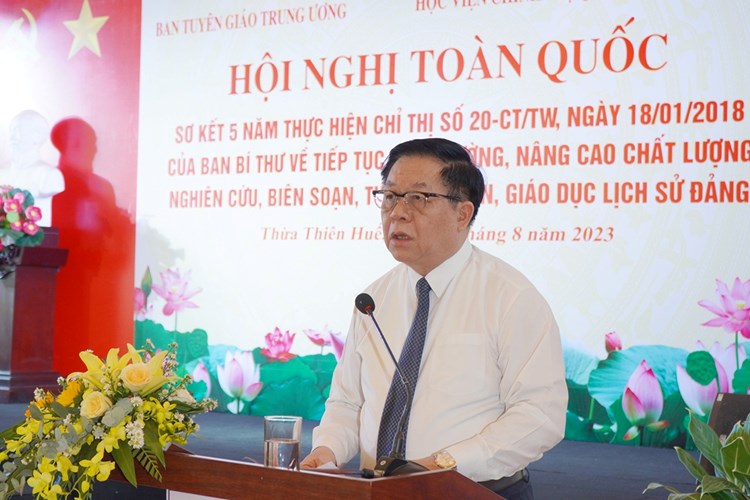 Nâng cao chất lượng nghiên cứu, biên soạn, tuyên truyền, giáo dục lịch sử Đảng - Anh 3