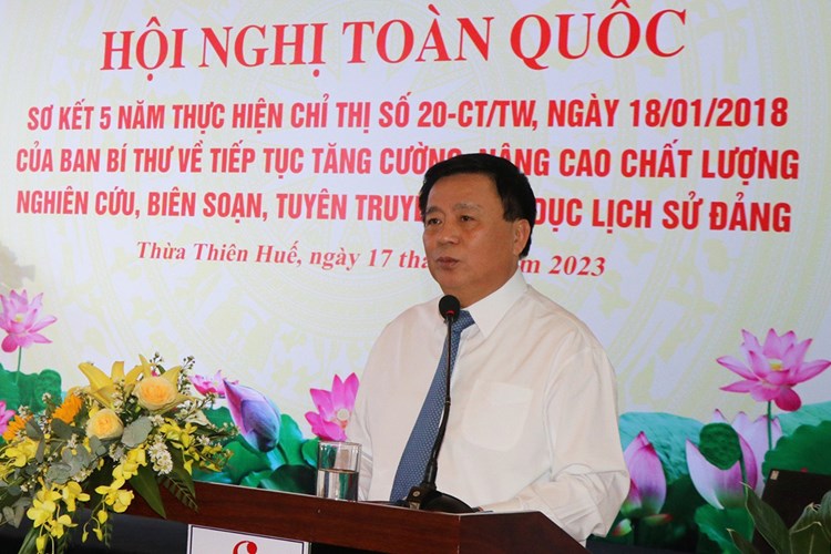 Nâng cao chất lượng nghiên cứu, biên soạn, tuyên truyền, giáo dục lịch sử Đảng - Anh 2