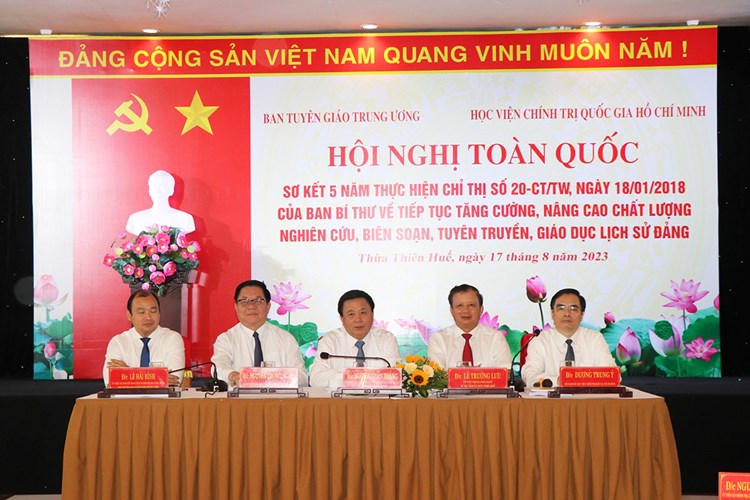 Nâng cao chất lượng nghiên cứu, biên soạn, tuyên truyền, giáo dục lịch sử Đảng - Anh 1