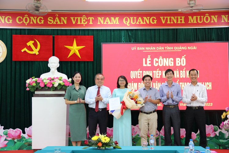Sở VHTTDL tỉnh Quảng Ngãi có tân nữ Phó Giám đốc - Anh 1