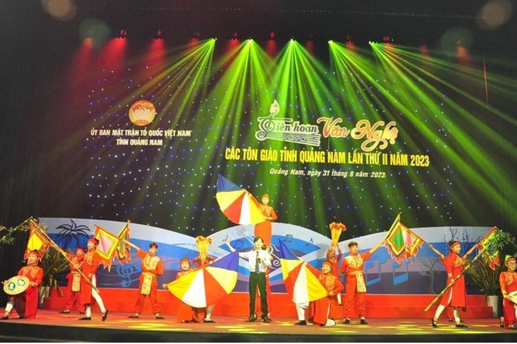 Liên hoan văn nghệ các tôn giáo tỉnh Quảng Nam - Anh 1