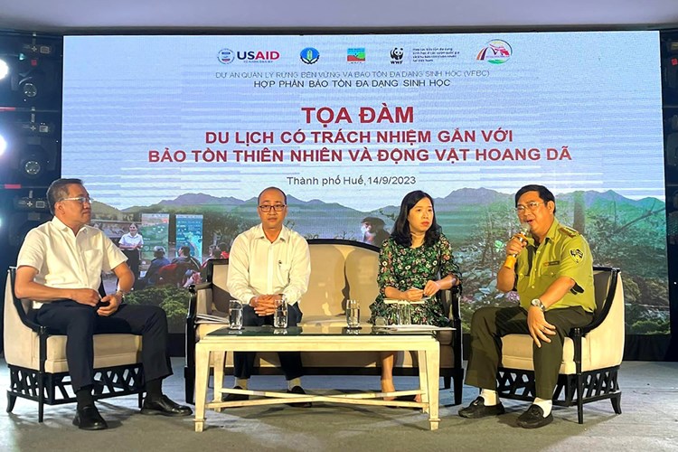Các đơn vị lữ hành, doanh nghiệp du lịch tại Huế cam kết bảo tồn động vật hoang dã - Anh 1