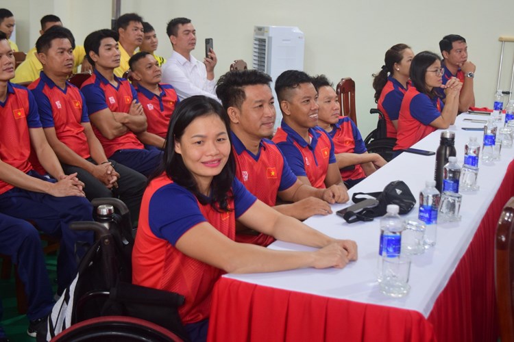 Đoàn Thể thao người khuyết tật Việt Nam xuất quân tham dự Asian Para Games - Anh 2