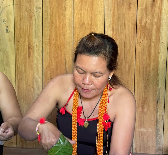 Học gói bánh ốc cùng đồng bào Ca Dong ở Quảng Nam - Anh 4