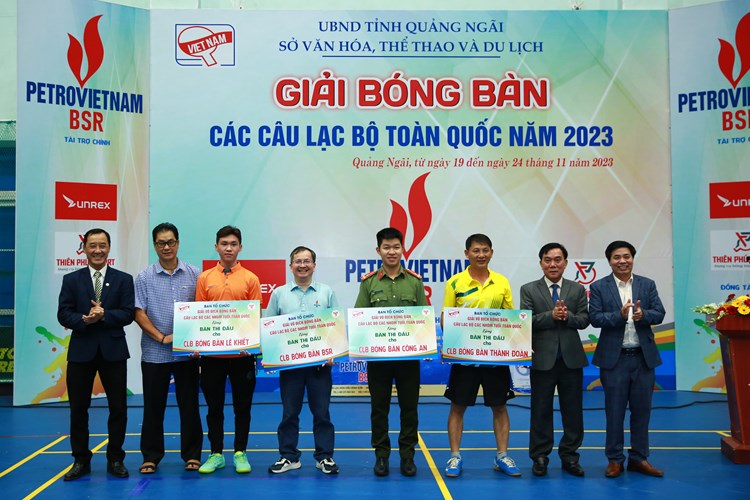 Quảng Ngãi: Gần 160 VĐV tham gia Giải Bóng bàn các CLB toàn quốc - Anh 2